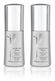 Kenra front packaging showing two bottles and quick styling benefit