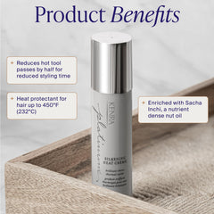 Kenra texture close-up demonstrating smooth creamy consistency and shine