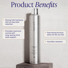 Kenra spray nozzle close-up demonstrating precise application benefit
