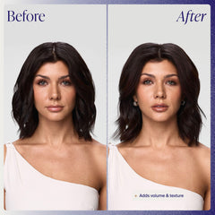 Kenra spray in hand being applied for instant root lift