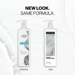 KERACOLOR pouring Clenditioner texture demonstrating even pigment deposition and conditioning