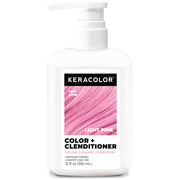 KERACOLOR front packaging showing Light Pink clenditioner and benefits