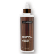 KERACOLOR front packaging showing mocha gloss and benefits