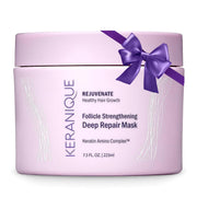 Keranique front packaging showing mask jar and hydration benefit