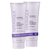 Keranique front packaging showing both bottles and benefits