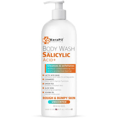 KERAPIL front packaging showing 16 fl oz bottle and clear unscented benefit