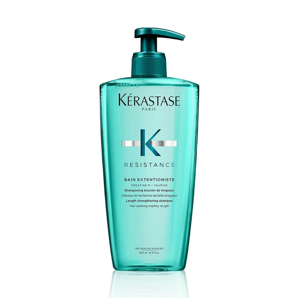 KÉRASTASE Bain Extentioniste front bottle view showing packaging and professional finish