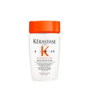 KÉRASTASE front packaging showing travel bottle and brand benefit portability