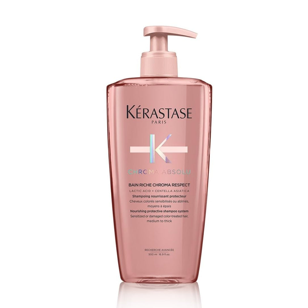 KÉRASTASE front bottle showing product and vibrant color protection
