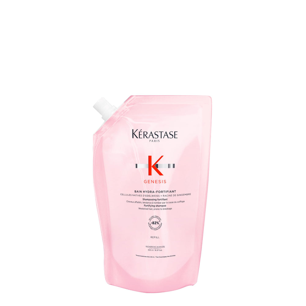 KÉRASTASE refill front packaging showing brand and size, communicates value