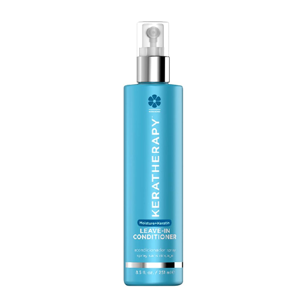 KERATHERAPY front bottle shot showing sleek packaging and easy application benefit