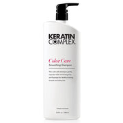 Keratin Complex front bottle view showing color-safe shampoo benefits