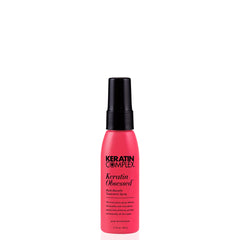 Keratin Complex front packaging showing bottle and label, highlighting convenience