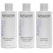 Kerazon Professional kit front packaging showing compact salon system and benefits