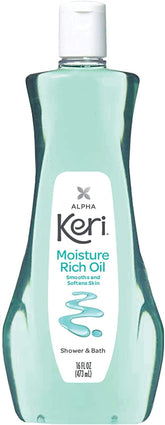 Keri front bottle view showing label and 16 fl oz size, easy identification benefit