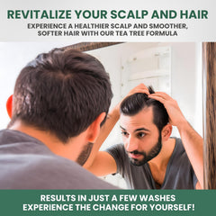 KESMEDIK producing rich lather that clarifies hair and removes buildup