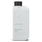 KEVIN.MURPHY bottle front view showing label and size benefit of clear product identity