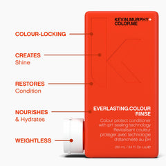 KEVIN.MURPHY product being applied in shower to protect colour and detangle
