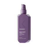 KEVIN.MURPHY front bottle image showing compact overnight serum packaging benefit: easy storage
