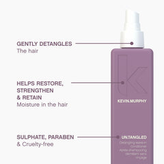 KEVIN.MURPHY UN.TANGLED bamboo extract close-up highlighting strengthening antioxidant benefit