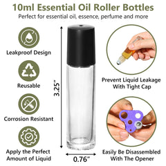KEYWING bottle held in hand to show 10ml scale and portable convenience