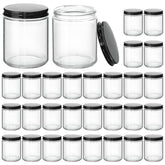 KEYWING front view clear jar with lid showing durable design and presentation