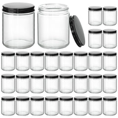 KEYWING front view clear jar with lid showing durable design and presentation