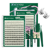 KEYYOU Flora Nova front tray showing mixed 8–16mm clusters and kit layout for easy selection
