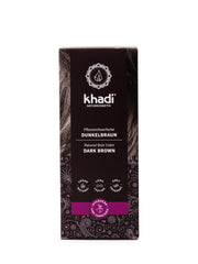 KHADI front packaging showing herbal 3.5 oz jar and clear product benefit