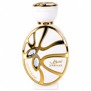 Khadlaj bottle front view showing elegant label and long-lasting scent benefit