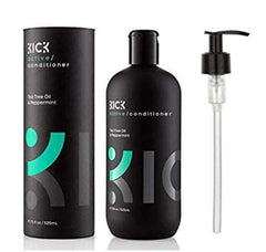 Kick front packaging showing tea tree peppermint benefits
