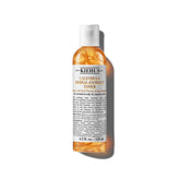 Kiehl's front bottle shot showing product and clear formula benefit