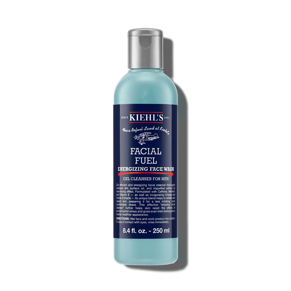 Kiehl's front packaging showing bottle and brand for clear identification and trust