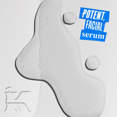 Kiehl's dropper dispensing a serum drop for precise, controlled use