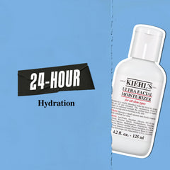 Kiehl's jar in hand for scale conveying generous 8.4 fl oz supply