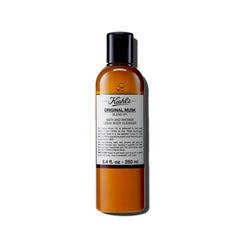 Kiehl's bottle front packaging showing product and benefit of signature scent