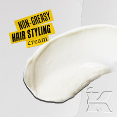 Kiehl's close-up of cream texture illustrating smooth, non-greasy finish