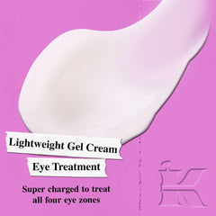 Kiehl's open jar revealing lightweight gel texture that absorbs quickly