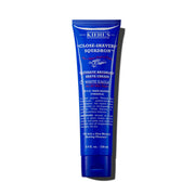 Kiehl's front bottle view showing brand and shave cream, highlights convenience