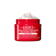 Kiehl's jar front view showing product and compact packaging benefit hydration