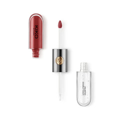 Kiko Milano front view showing dual-ended tube and red shade benefit precision