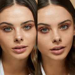 KIKO Milano powder application on hand demonstrating oil control and lightweight coverage benefit