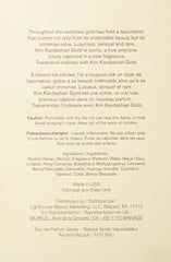 Kim Kardashian Gold lifestyle shot on vanity illustrating glamorous summer-ready fragrance