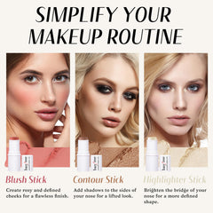 KIMUSE cream texture close-up swatches demonstrating smooth blendability