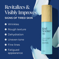 Kind Science niacinamide ingredient bottle signaling brighter-looking skin