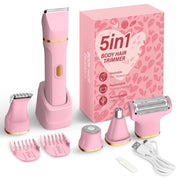 KINGTEE front view with pink packaging showing kit contents and neat storage benefit