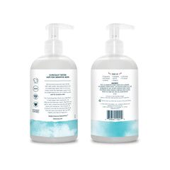 Kirk's close-up creamy lather texture demonstrating hydrating foam