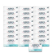 Kirk's front packaging showing six 4 oz bars and benefits of gentle cleansing