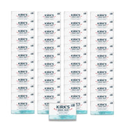 Kirk's front packaging showing fragrance free bars and benefits