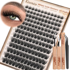 Kiromiro front packaging showing full kit for easy at-home lash application